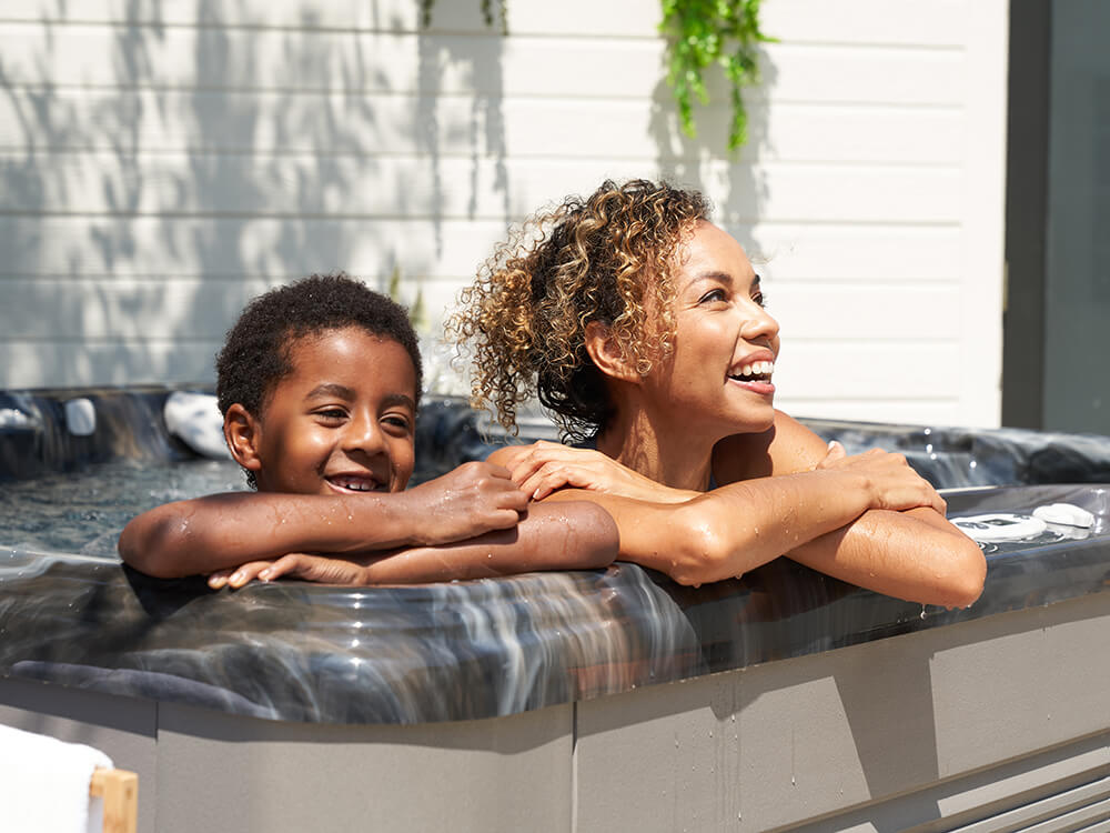 Caldera Spas Connected Spa Landing Page Peace